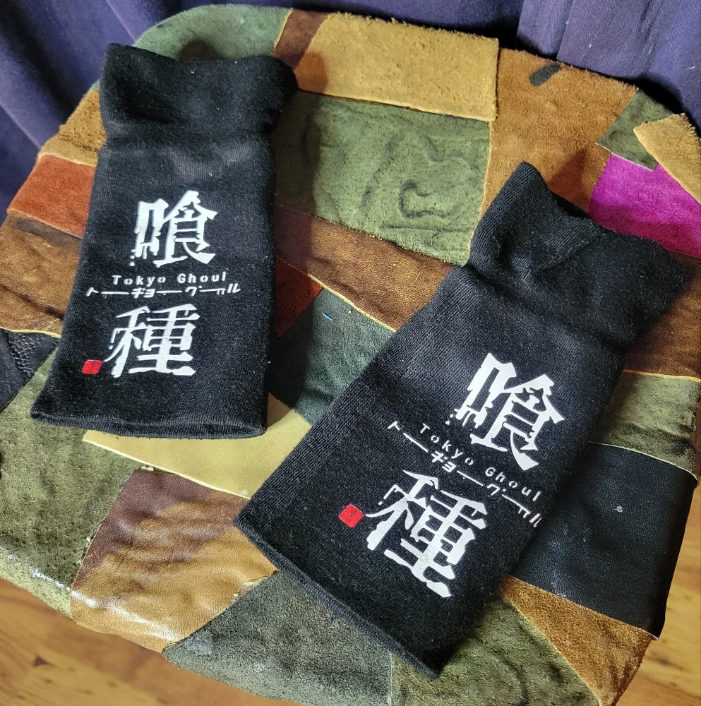 Tokyo Ghoul Punk Style Half-Gloves